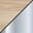 American Elm Laminate / Silver Pulls